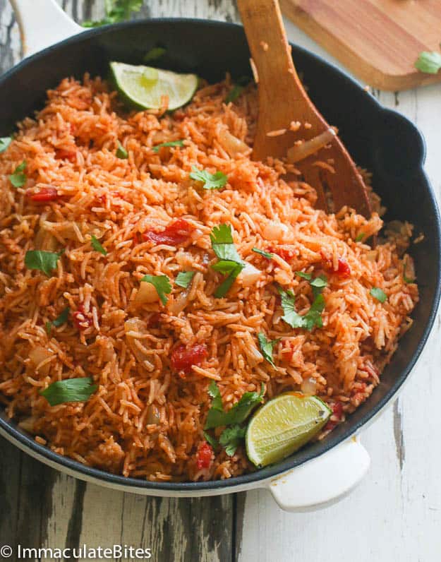 Oven Baked Mexican Rice