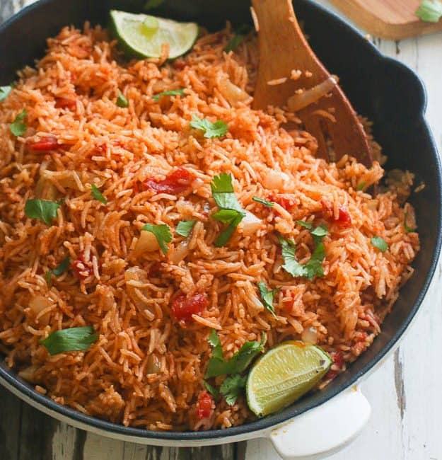 Oven Baked Mexican Rice