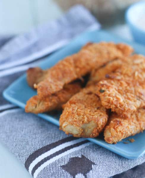 Crispy Caribbean Chicken Strips (Baked or Fried)