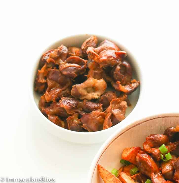 Gizdodo (Gizzards and Plantains)