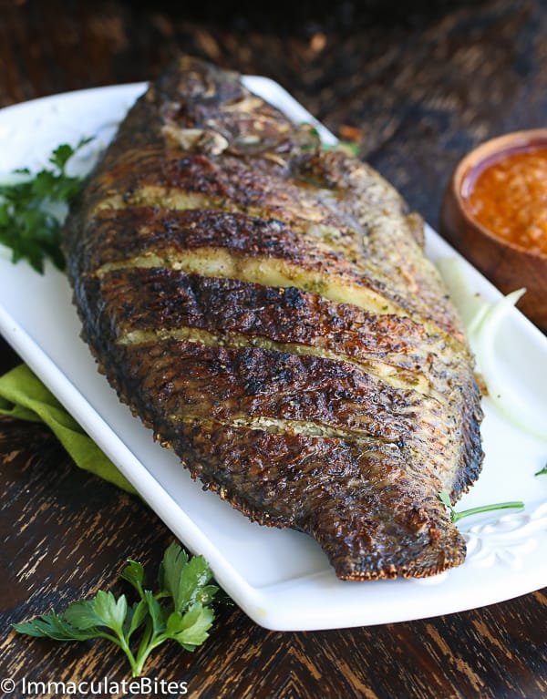 Grill Tilapia African Style Immaculate Bites