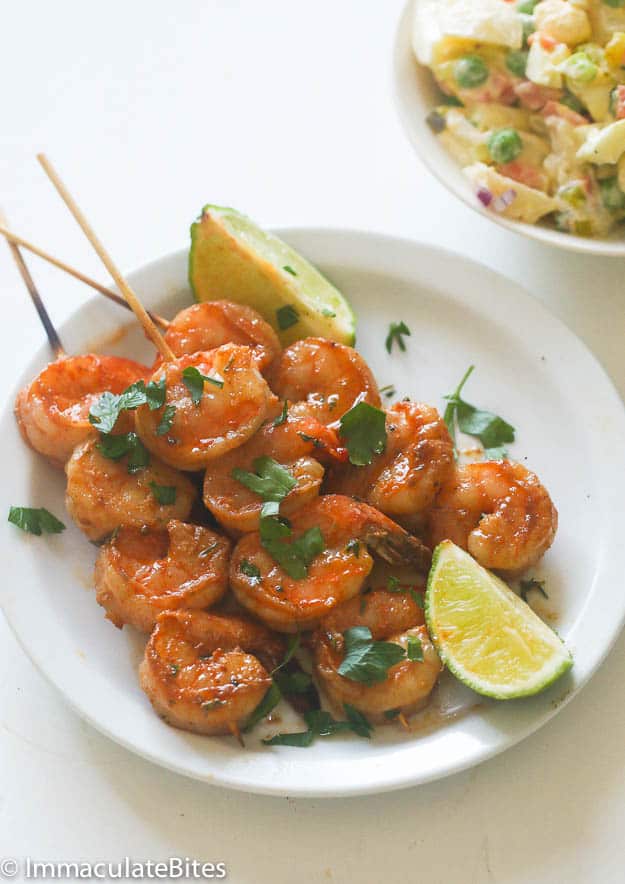 Grill Caribbean Coconut Shrimp