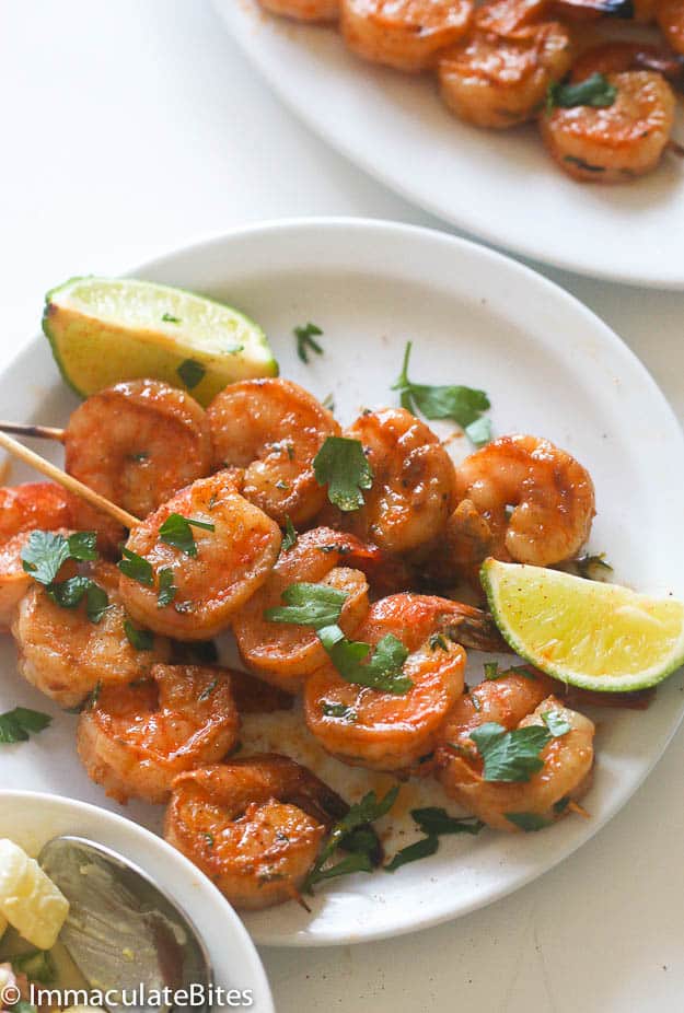 Grill Caribbean Coconut Shrimp