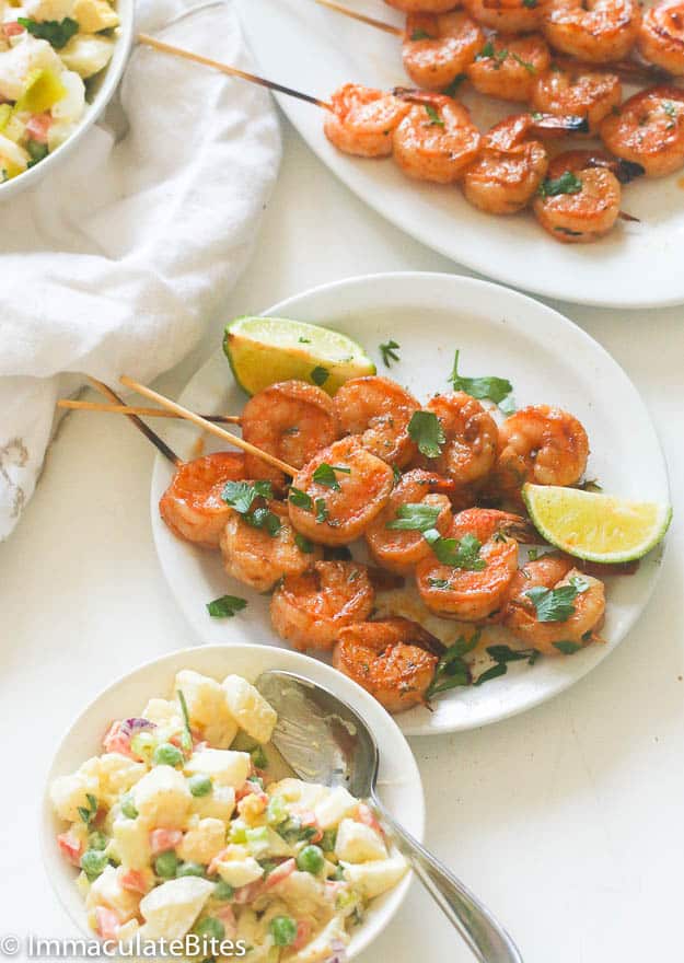 Grill Caribbean Coconut Shrimp