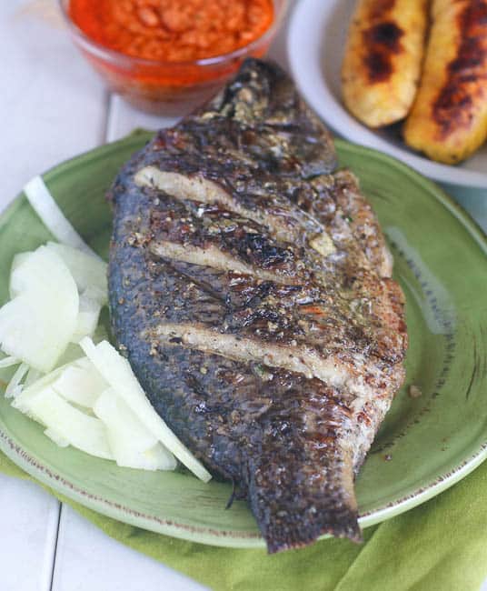 Grill Tilapia (African Style)