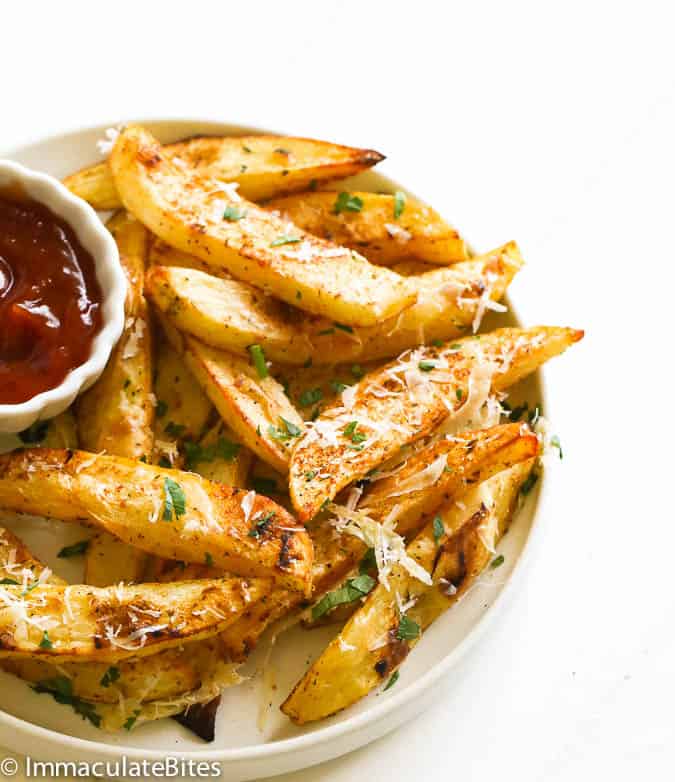 Baked Crispy Potato Wedges