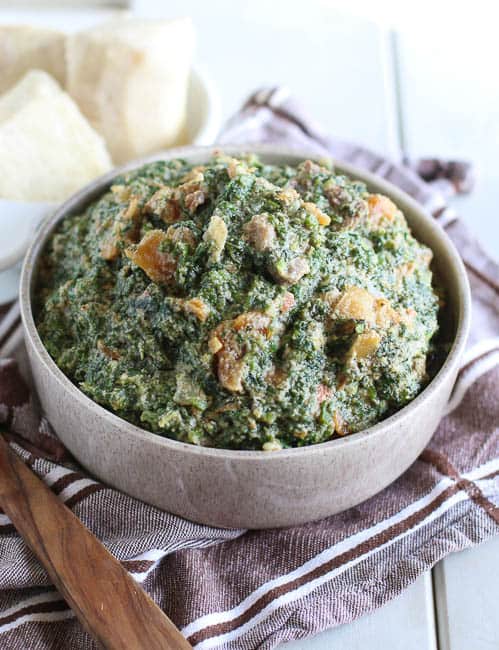 Pumpkin leaves (Ugu) Soup