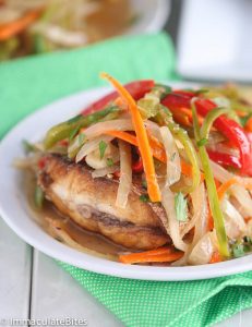 Jamaican Escovitch Fish with bammy for a classic Caribbean dish