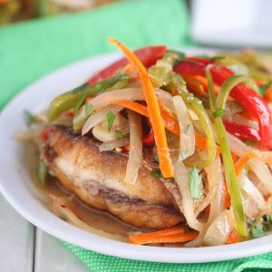 Jamaican Escovitched Fish