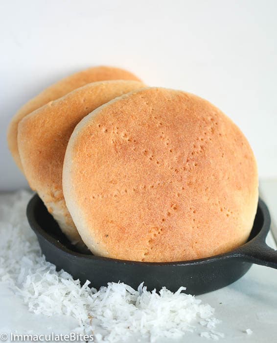 Three Coconut Bake in a Mini Cast Iron Skillet