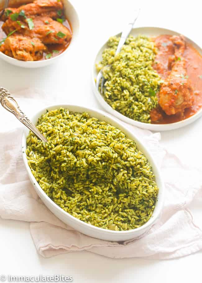 Spinach Brown Rice 