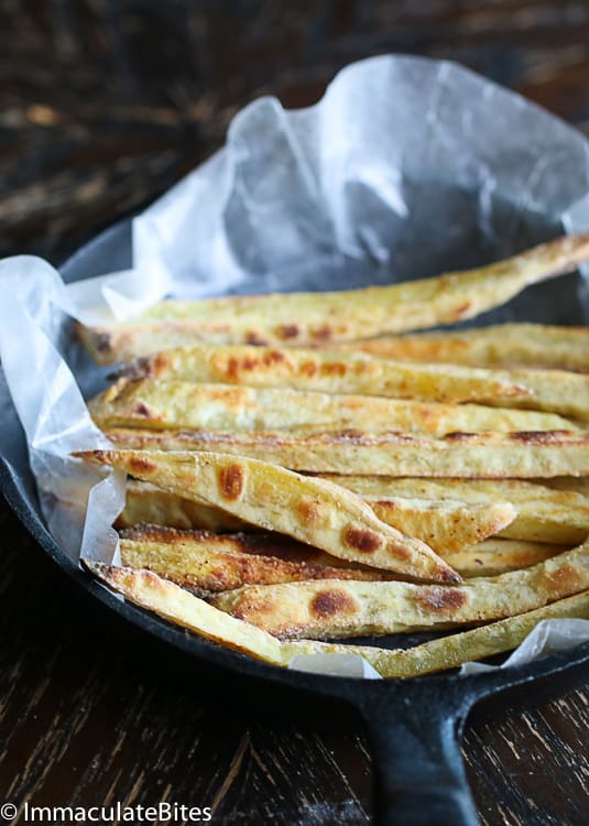 Japanese Baked Sweet Potato Fries