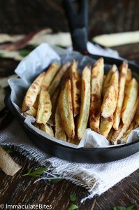 Japanese Baked Sweet Potato Fries