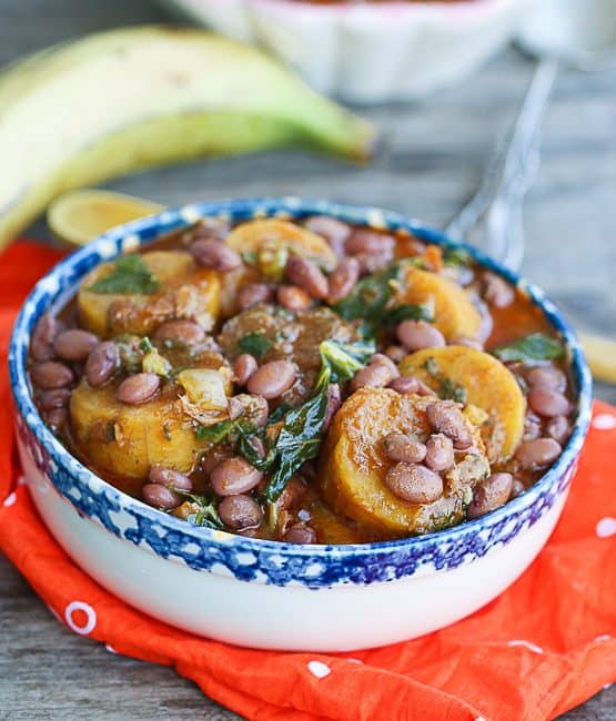 Plantains and Beans
