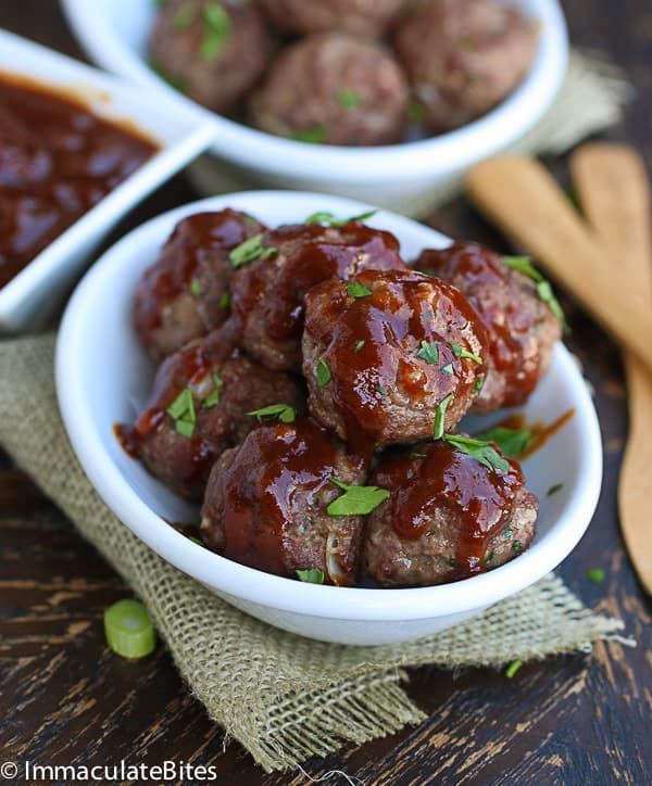 Pineapple glazed Meatballs