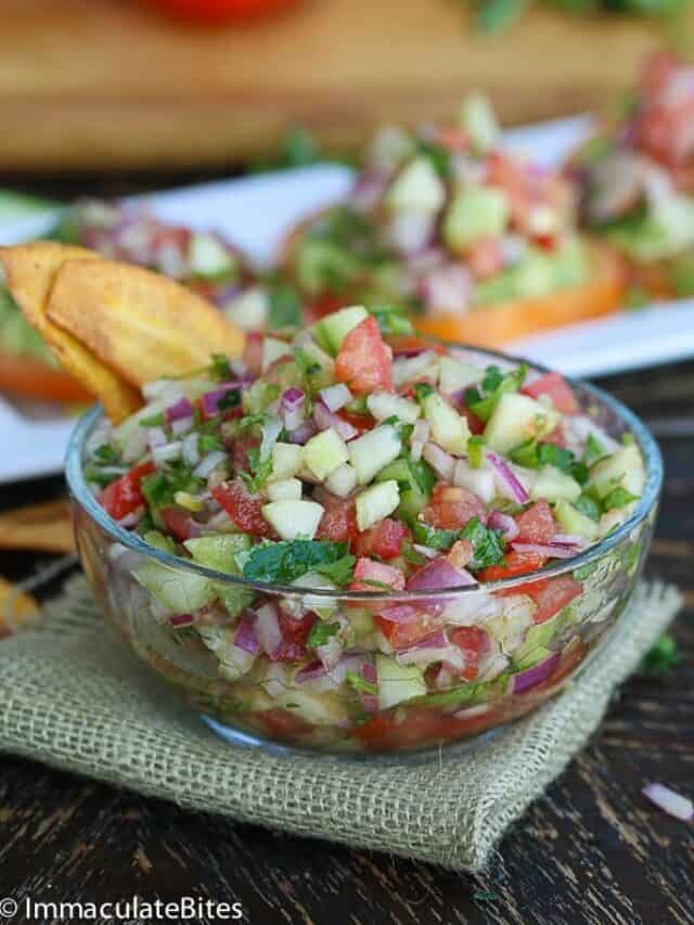 Kachumbari: African Inspired Salad Perfect for Your Next Appetizer