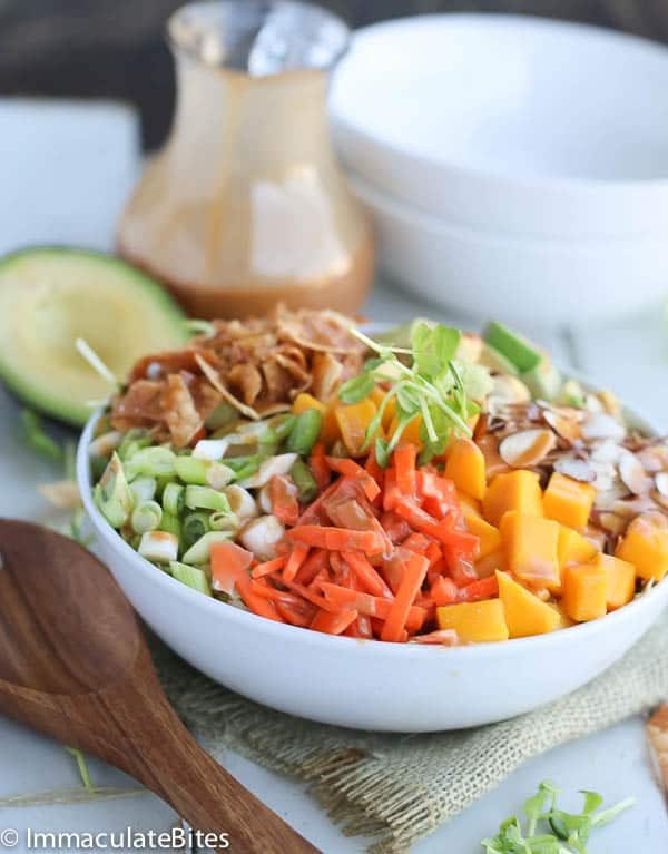 Asian Pea Sprout Salad