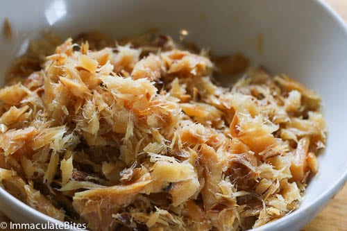 Step 1: Prepare Saltfish