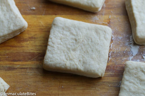 Step 9: Cut into pieces