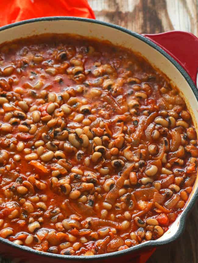 Red Red ( Stewed Black-eyed peas )