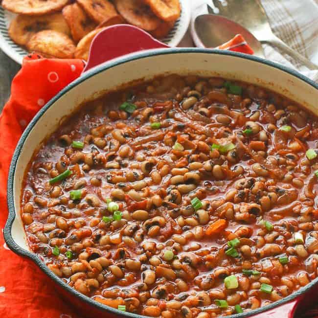 Red Red (African Stewed Black-eyed peas)