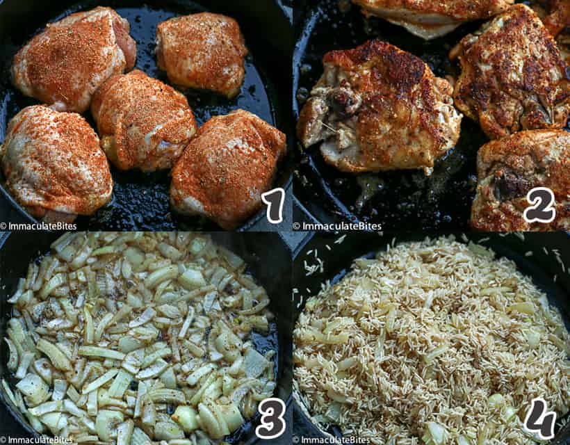 Jollof Rice and Chicken