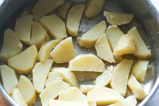 Ethiopian green beans and potatoes