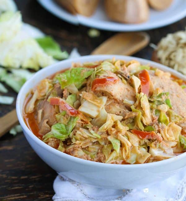 Cabbage Egusi Soup