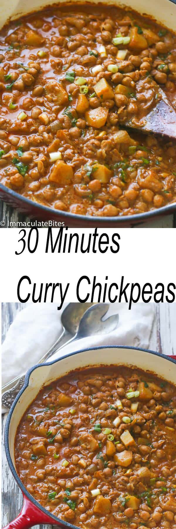 Curry Chickpeas