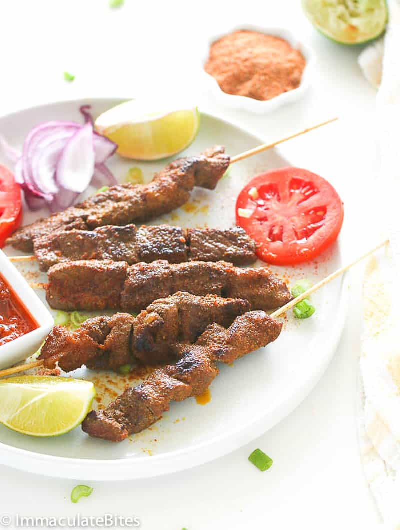 Curry Beef Satay