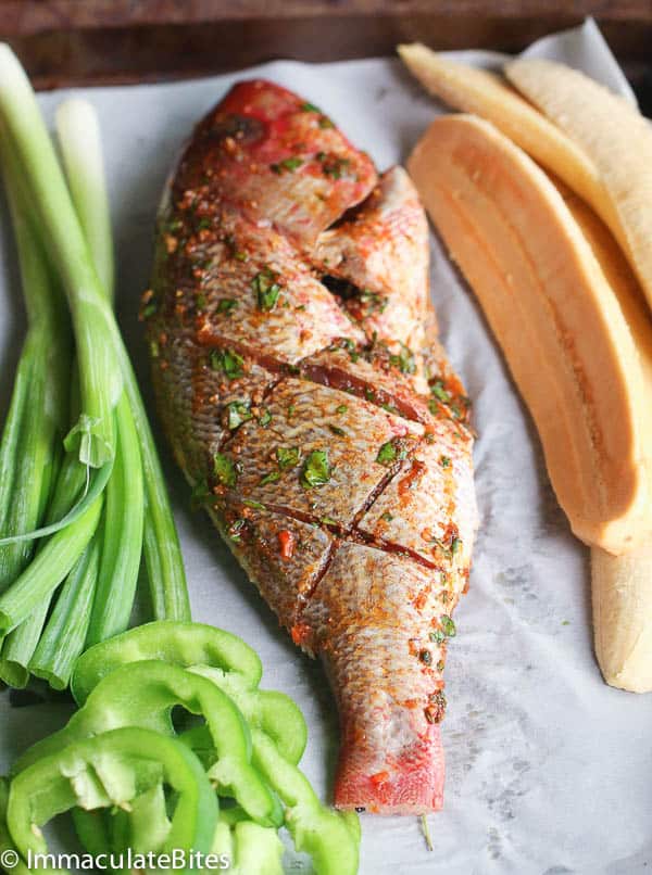 Caribbean Grilled Whole Red Snapper - Immaculate Bites