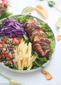 Caribbean Grilled Chicken Salad