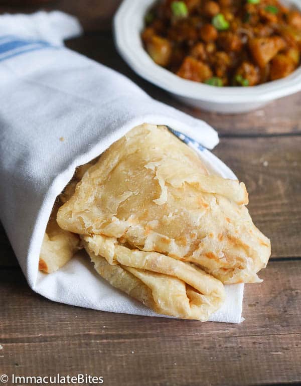 Buss Up Shut Paratha Roti Recipe