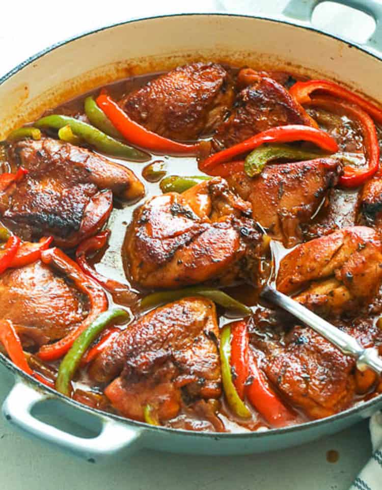 Brown Stew Chicken