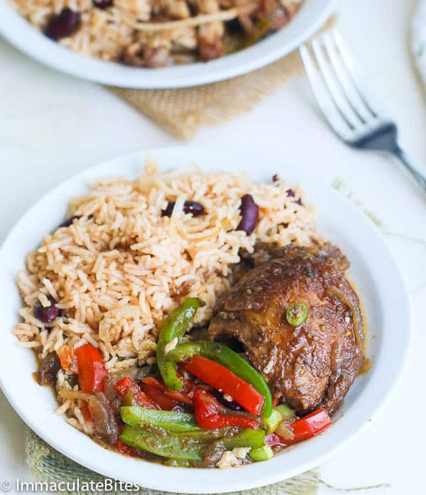 Slow Cooker Jamaican Brown Stew Chicken