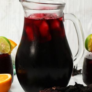 Ice Cold Sorrel Drink for a refreshing drink for Black History Month