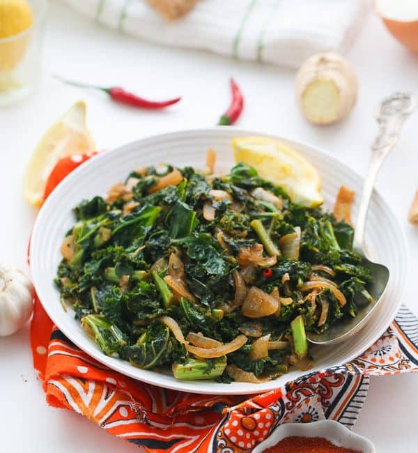 Ethiopian Collard Greens