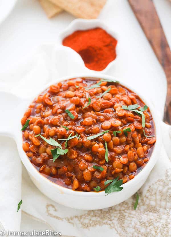 Ethiopian Lentil Stew Immaculate Bites