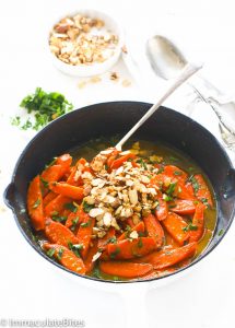 Pineapple Ginger-Glazed Carrots