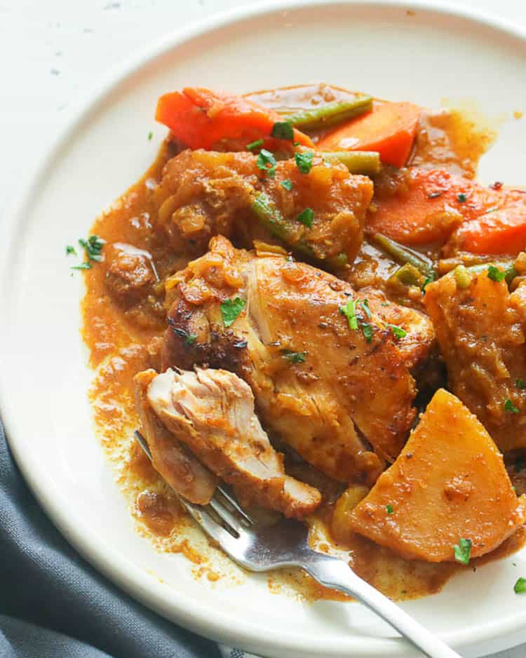 Slow Cooker Chicken Curry