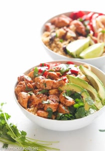 Caribbean Quinoa and Beans Bowl