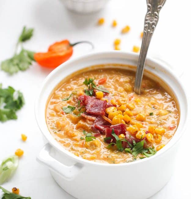 Trinidad Style Corn Soup