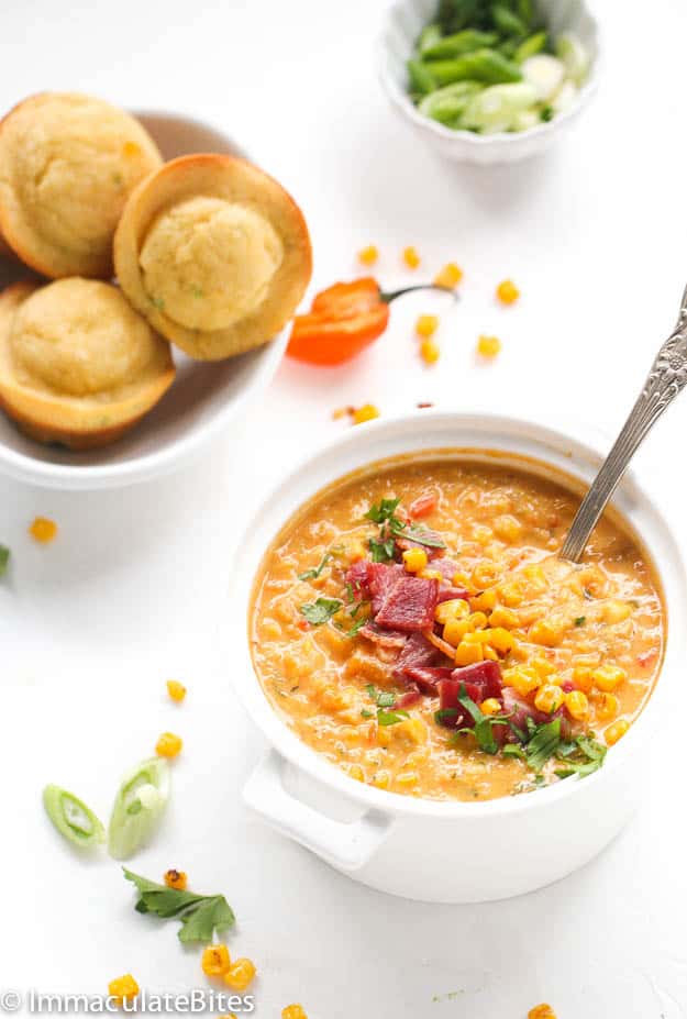 Trinidad Style Corn Soup