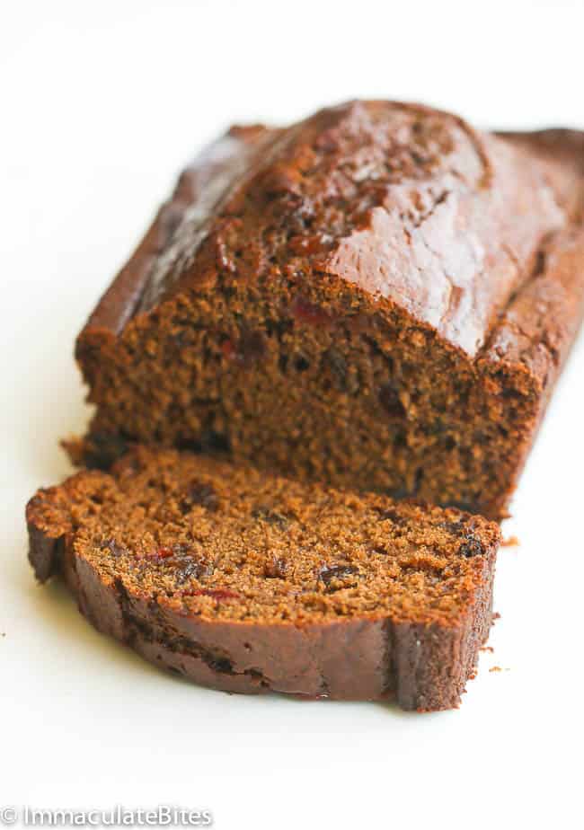 A loaf of Jamaican Easter Spiced Bun