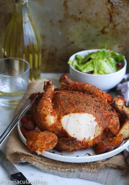 Cajun Whole Roast Chicken