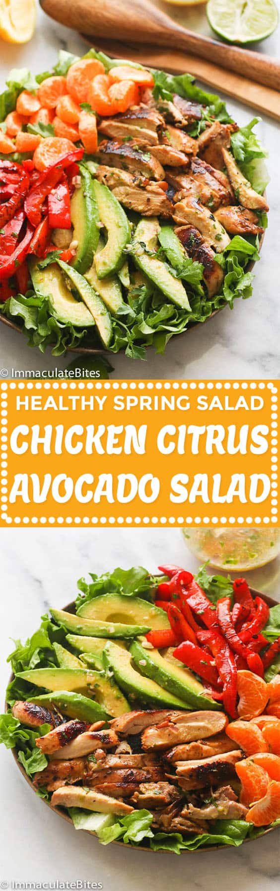 Chicken Citrus Avocado Salad
