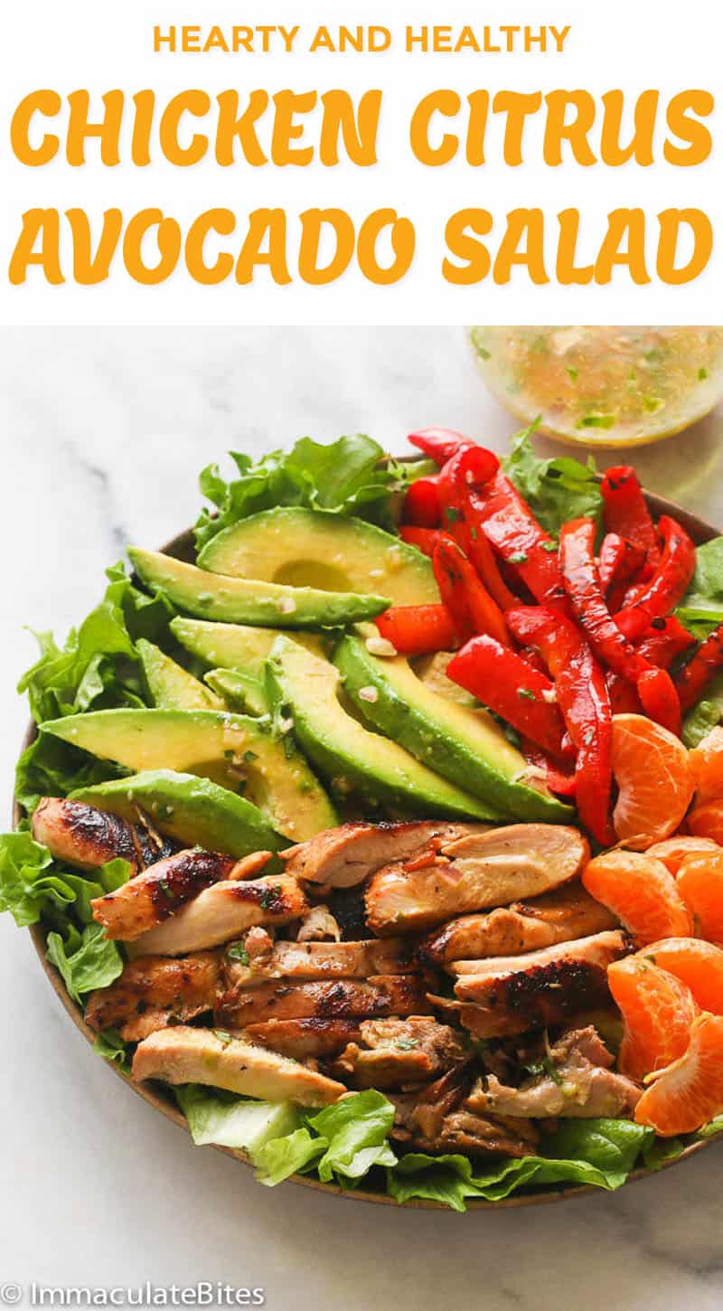 Chicken Citrus Avocado Salad