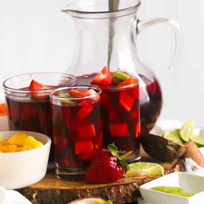 Hibiscus Fruity Sangria