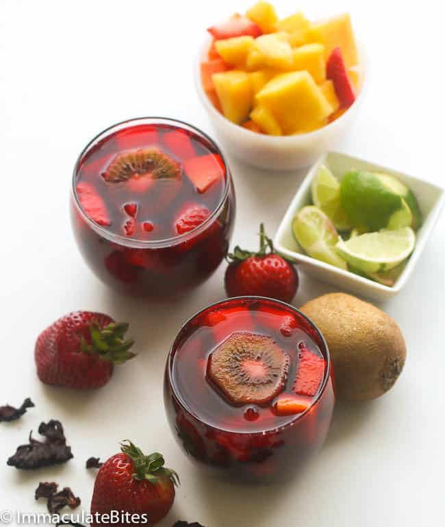 Hibiscus Fruity Sangria