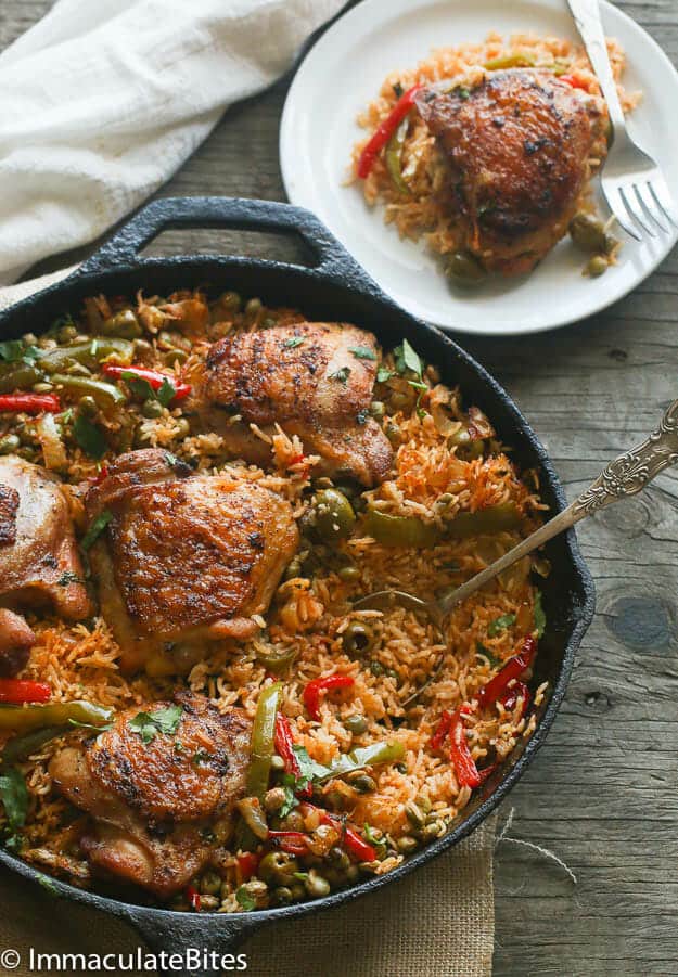 Puerto Rican Rice And Beans With Pork Chops / Puerto Rican dish..Chuleta & Arroz con gandules. [Fried ... - Starting from the latter part of the 19th century.